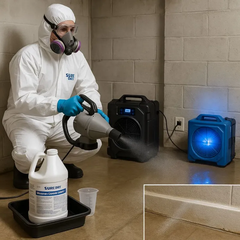 Sanitization and Odor Removal process in East Greenwich, RI